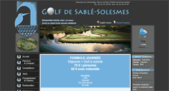 Desktop Screenshot of golfsablesolesmes.com